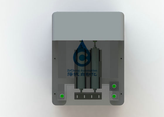 Máquina cilíndrica do detector de escape da pressão diferencial de equipamento de produção da bateria da pilha