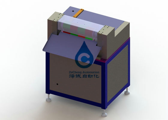 Categoria automática do laboratório da máquina de corte longitudinal da parte de polo da bateria