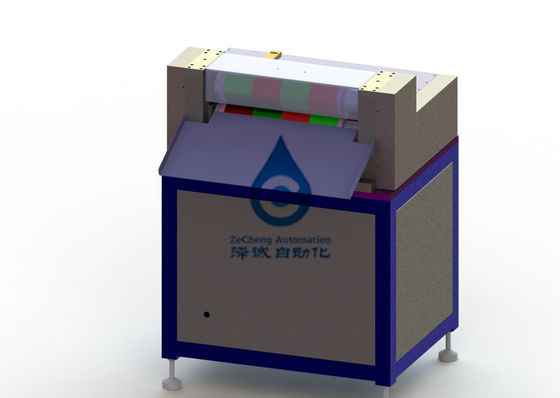 Categoria automática do laboratório da máquina de corte longitudinal da parte de polo da bateria