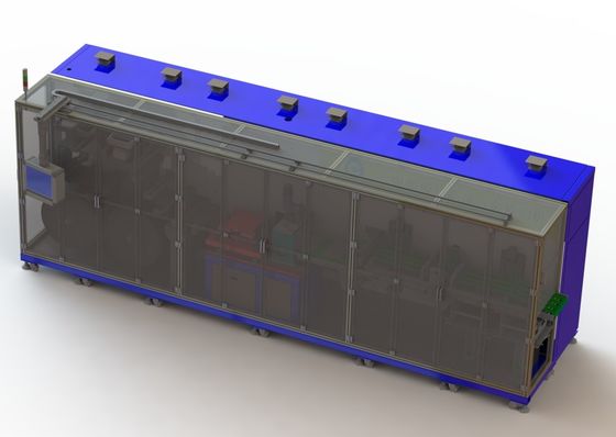 Máquina cortando 220V do metal 30PPM de alta velocidade para a parte de polo da bateria