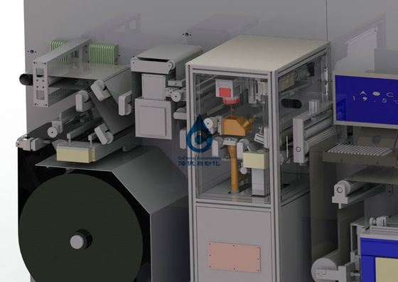 cortador do laser da parte de 3kw Li Ion Battery Manufacturing Equipment Battery polo