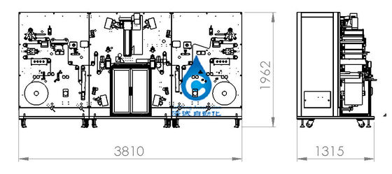 Parte de polo Tab Laser Cutting Machine Laser da bateria que faz a máquina 3kw 220V