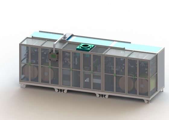 Parte de polo Tab Laser Cutting Machine Laser da bateria que faz a máquina 3kw 220V
