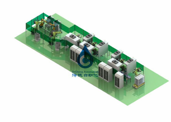 Cadeia de fabricação automática do bloco de 18650 baterias do equipamento de produção da bateria 100PPM