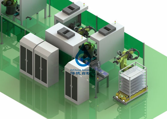Cadeia de fabricação automática do bloco de 18650 baterias do equipamento de produção da bateria 100PPM