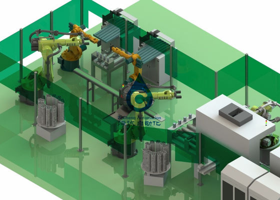 Cadeia de fabricação automática do bloco de 18650 baterias do equipamento de produção da bateria 100PPM