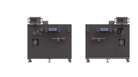 máquina do desenrolamento do enrolamento da parte dos 10M/Min Battery Production Machine Battery polo