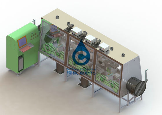 Eficiência de alta energia de Ion Battery Production Line With do lítio da automatização