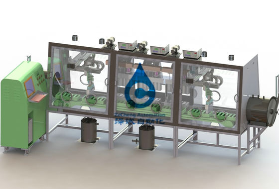 Máquina líquida 220V da injeção do equipamento de produção da bateria de 1,5 quilowatts