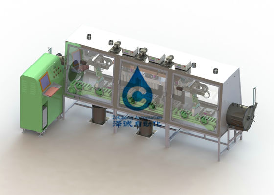 Máquina líquida 220V da injeção do equipamento de produção da bateria de 1,5 quilowatts