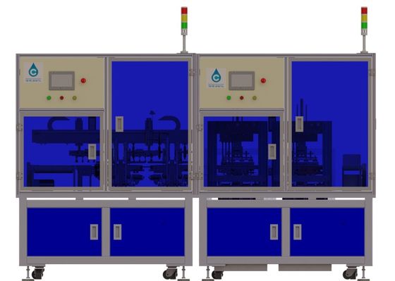 Etiqueta de alta velocidade da cauda da pilha de bateria do quadrado do equipamento de fabricação da bateria em Shell