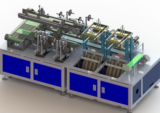 Etiqueta de alta velocidade da cauda da pilha de bateria do quadrado do equipamento de fabricação da bateria em Shell