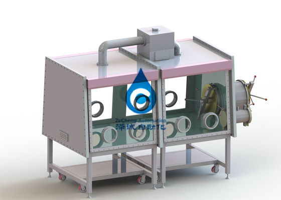 2 caixa de luva protetora da caixa do gás inerte da seção do equipamento de produção 2 da bateria do quilowatt